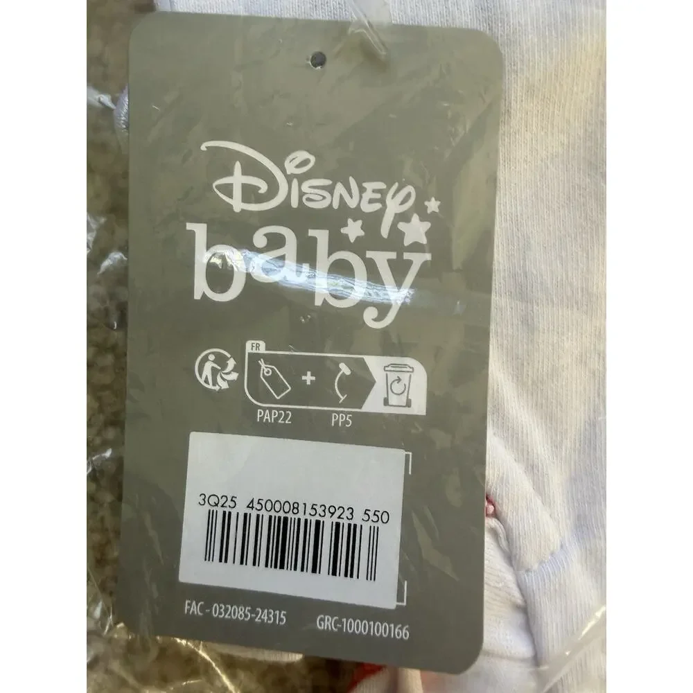 New Disney Baby Minnie Mouse Nautical Shorts Set 12-18 Months